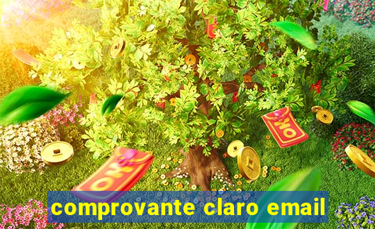 comprovante claro email